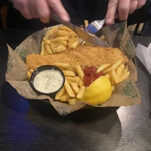 Fish and chips