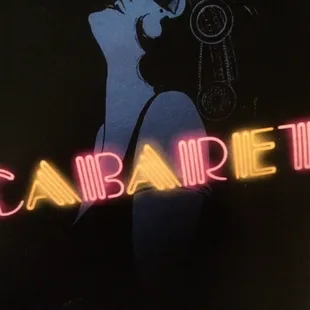 Cabaret! Amazing show! I laughed, I cried, I loved it.
