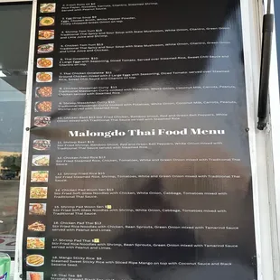 Shrimp and Chicken option. Nothing fried but it's all delicious!