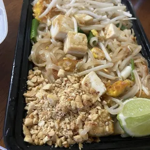 Pad Thai, tofu