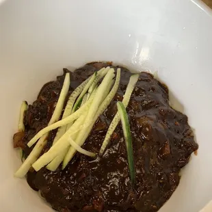 Black bean noodle