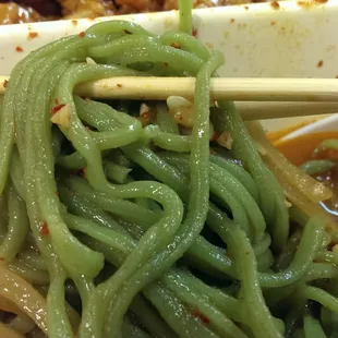 Green Noodles