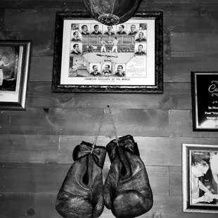 Vintage boxing memorabilia