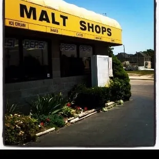 the front of the store