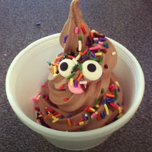 Chocolate with Face
