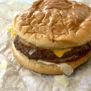 Double-Double...it may not look like much, but it was DELICIOUS!