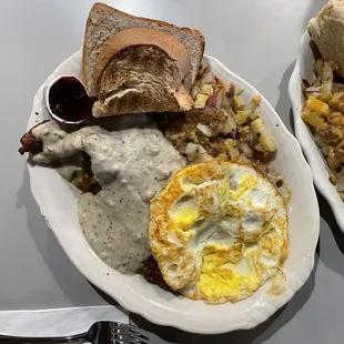 Fried steak