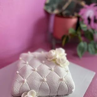 Chanel inspired Chocolate Mousse cake