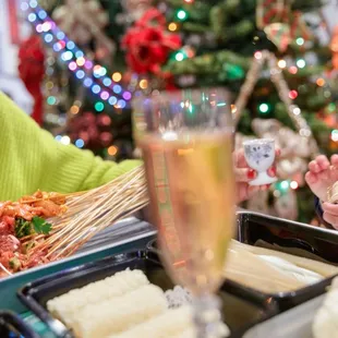 Christmas Eve happy times, mostly!