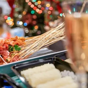 Chinese hot pot skewers, street food stylez!