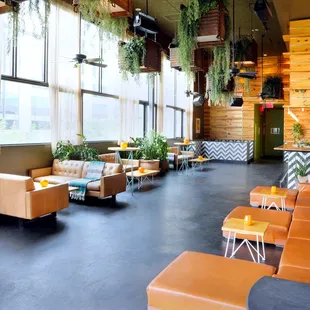 Interior of Malverde, a private event space in downtown Austin.