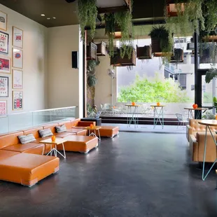 Interior of Malverde, a private event space in downtown Austin.