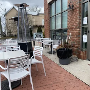 Outdoor seating