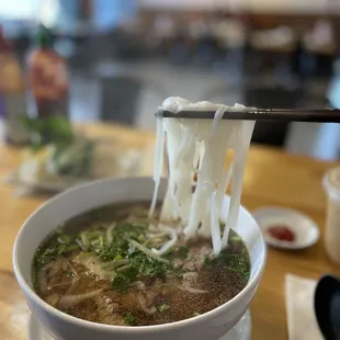 #2 Rare steak pho