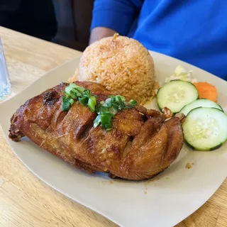 Grilled Chicken Rice (Cm G Nng)
