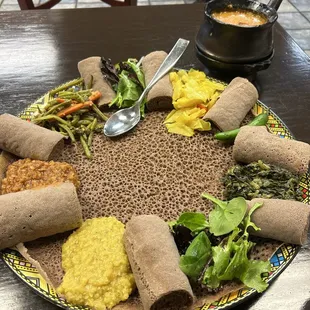 Veggie combo for two