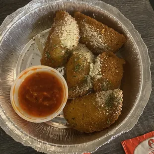 FRIED RAVIOLI (10)