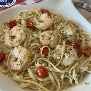 Shrimp Scampi Pasta