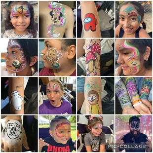 Mama Bear Face Painting and Creations