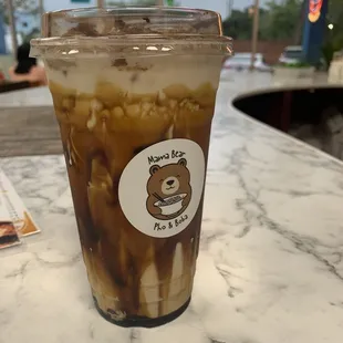 Brown sugar bubble milk