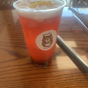 Strawberry jasmine tea