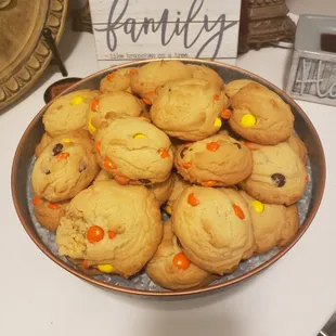 Reeses Pieces Cookies