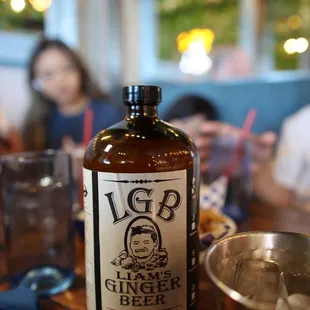 This Ginger Beer is GOOD! Try it! I got the Peach flavored one.
