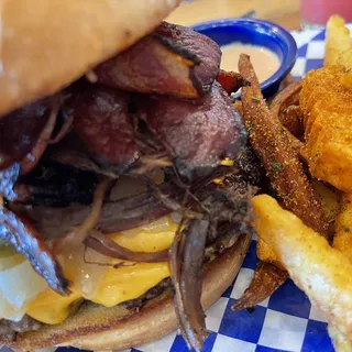 All American "Double B" Brisket Burger