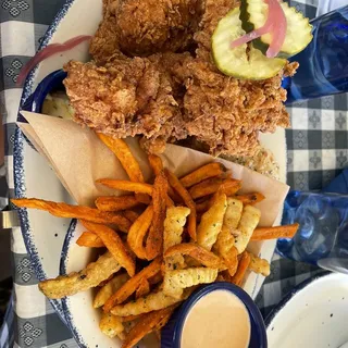 5 Pc Chicken Tender Plate (White Meat)