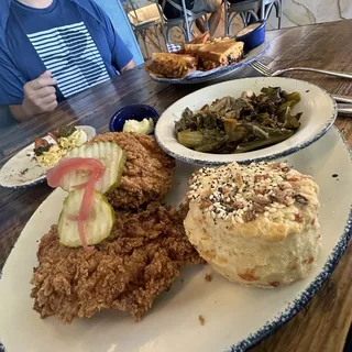 2 Pc Chicken Breast Plate (White Meat)