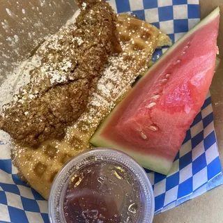 Kids Chicken Half Waffle*