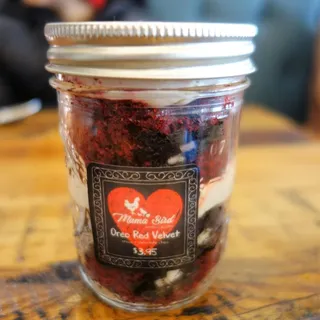 Oreo Red Velvet Cake Jar*