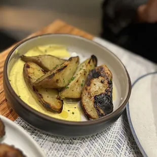 Sweet Potatoes were unique but delicious...