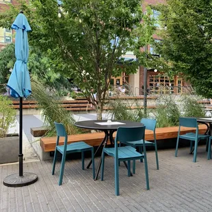Outside seating