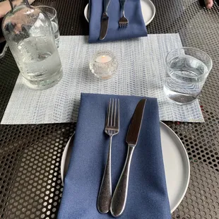 Outside table
