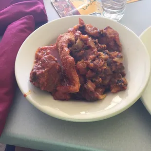 Plantain and assorted stew