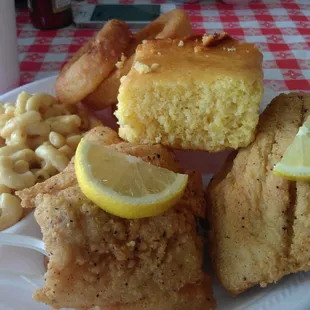 a plate of food