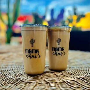 Salted Caramel Nutella Lattes