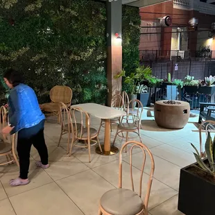 Patio area