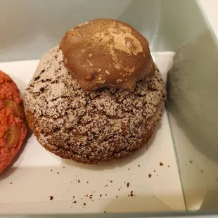 Turtle cream puff