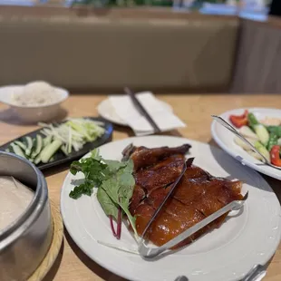 Half Peking duck