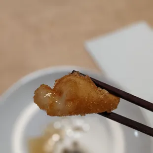 Glutinous rice cake with brown sugar