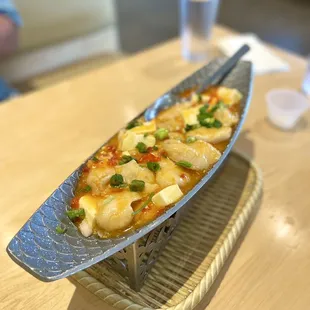 Hot chili oil flounder fish and soft tofu