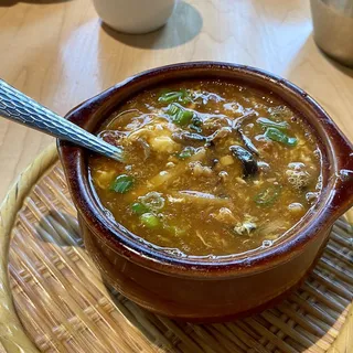 Hot Sour Soup with Duck Meat
