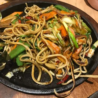 Pan-Fried Noodle with Vegetable