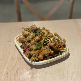 Dry Fried Cauliflower