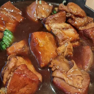 Braised Pork Belly and Tea Egg