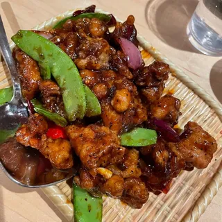 Chicken with snow pea