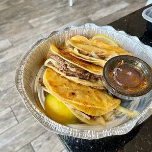 Birria tacos