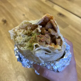 KBBQ Burrito with Spicy Pork